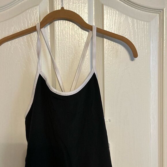 Nautica Competition Dress Small Black Sleeveless Attached Shorts NWT Retail $69 - Picture 3 of 11